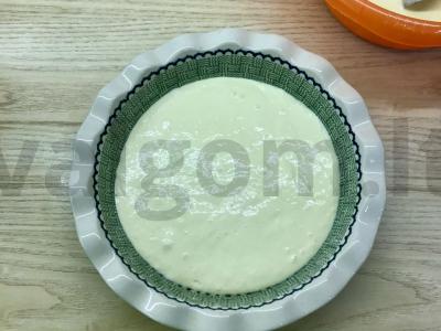 Įlankos pyragas su pikantiškais kopūstais Žingsnis 3