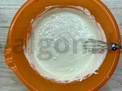 Įlankos pyragas su pikantiškais kopūstais Žingsnis 8