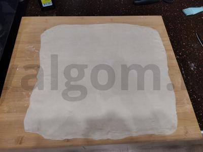 Flapjacks su vaisių konfitais Žingsnis 1