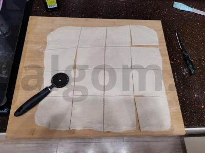 Flapjacks su vaisių konfitais Žingsnis 2