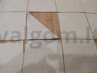 Flapjacks su vaisių konfitais Žingsnis 3