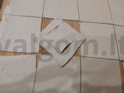 Flapjacks su vaisių konfitais Žingsnis 5