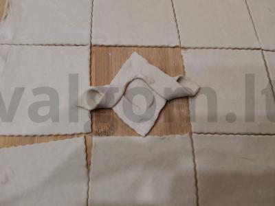 Flapjacks su vaisių konfitais Žingsnis 6