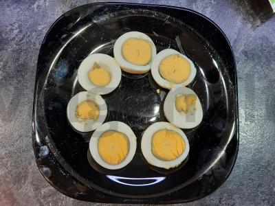 Pusryčiai su midijomis svieste Žingsnis 1