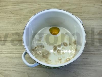 Kepti kopūstų paplotėliai Žingsnis 3