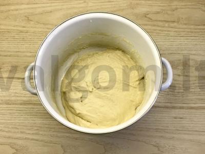 Kepti kopūstų paplotėliai Žingsnis 4