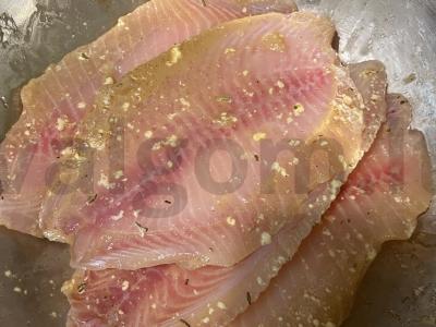 Tilapija orkaitėje Žingsnis 2