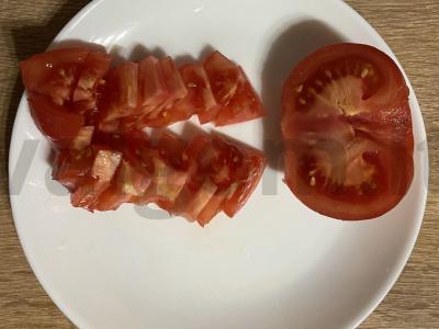 Greitos šviežių daržovių salotos su krapais Žingsnis 3