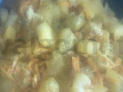 gavėnios patiekalas "Yummy Zucchini". Žingsnis 5