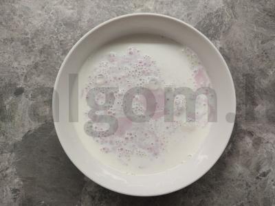 Panna cotta su mandarinais ir baltuoju šokoladu Žingsnis 2