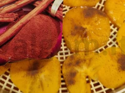 Cinamono persimonų traškučiai Žingsnis 3