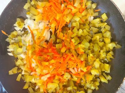 Aromatinga mišrainė su mėsa Žingsnis 3
