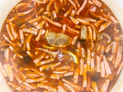 Aromatinga mišrainė su mėsa Žingsnis 5