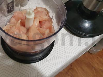 Mortadella dešra. Žingsnis 1