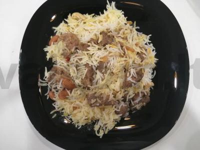Birjani su ėriena pagrindine nuotrauka