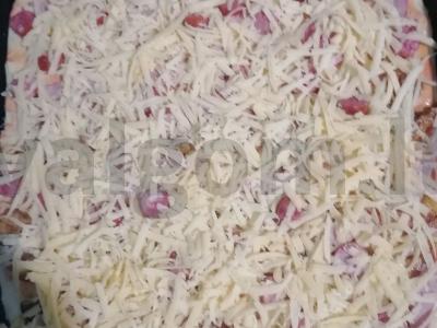 Pica su pievagrybiais ir dešra Žingsnis 4