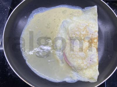 Omleto suktinukas sotiems pusryčiams Žingsnis 5