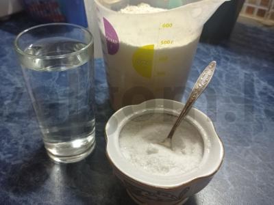 Mantas su mėsa ir bulvėmis Žingsnis 1