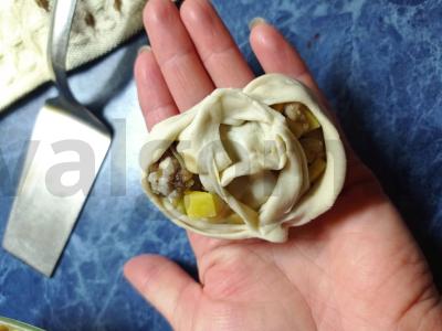 Mantas su mėsa ir bulvėmis Žingsnis 4