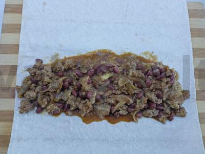 Sultingas pita burrito Žingsnis 5