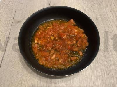 Sveiki makaronai su rausvąja lašiša Žingsnis 1