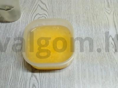 Saldi pieniška kukurūzų košė Žingsnis 2