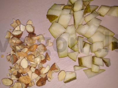 Avižiniai dribsniai su kriauše ir riešutais Žingsnis 2