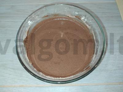 Švelnus šokoladinis pudingas Žingsnis 1