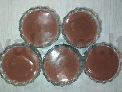 Švelnus šokoladinis pudingas Žingsnis 2