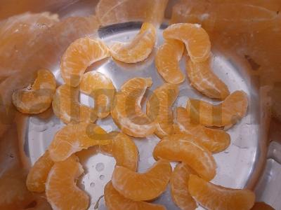 Kompotas "Mandarinų skiltelės" Žingsnis 1