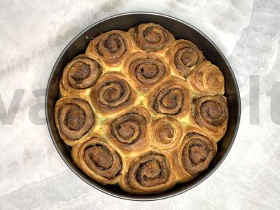 Cinamono ir cukraus bandelės Žingsnis 9