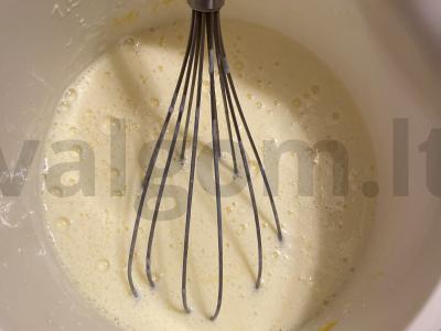 Kefyro blyneliai "Airy" Žingsnis 2