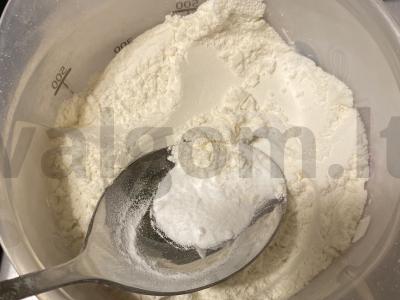 Kefyro blyneliai "Airy" Žingsnis 3