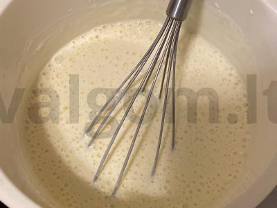 Kefyro blyneliai "Airy" Žingsnis 5