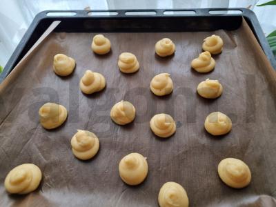 Naminiai profiteroles Žingsnis 4