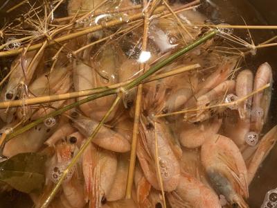 Krevetės su citrina Žingsnis 3