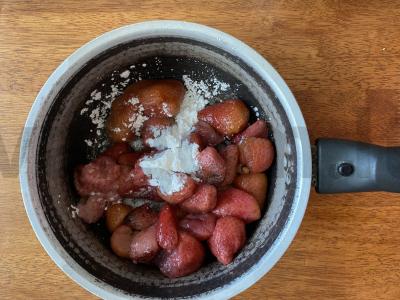 Skanus braškių džemas Žingsnis 2