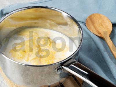 Kukurūzų košė su uogomis Žingsnis 2