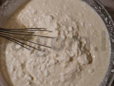 Sveikas varškės apkepas multicooker įrenginyje Žingsnis 8