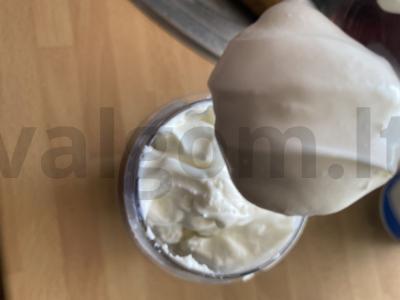 Mažai angliavandenių turintis desertas "Skanus" Žingsnis 4