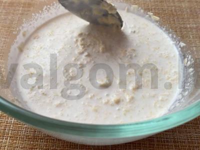 Vištienos kukuliai grietinėlės sūrio padaže Žingsnis 6