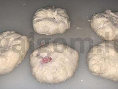 Belyashi su mielėmis Žingsnis 10