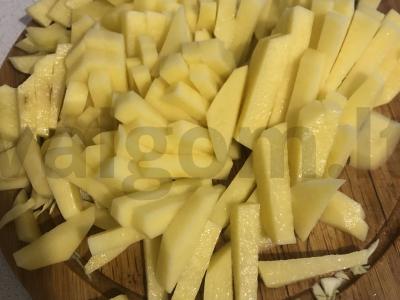 Rusiško stiliaus šči su žalumynais ir vištiena Žingsnis 5