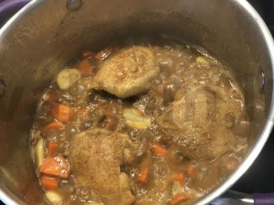 "Pilafas" iš sorų Žingsnis 3