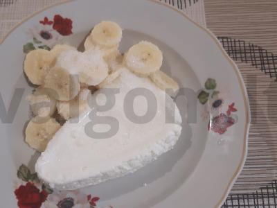 Vamzdeliai su varške ir bananais Žingsnis 1
