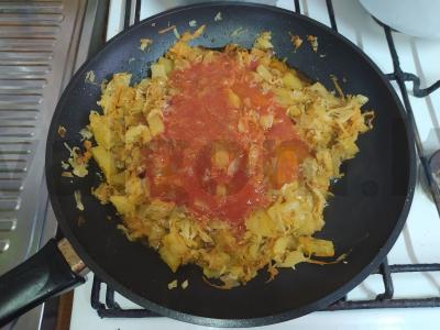 Solyanka "Kislyanka su bulvėmis". Žingsnis 7