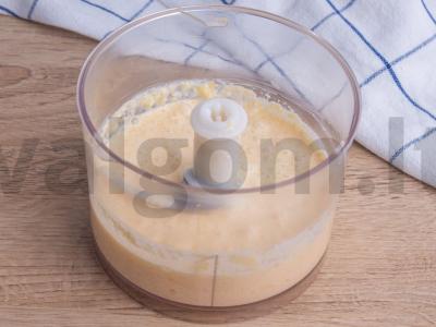 Ananasų ir mandarinų jogurtas Žingsnis 3