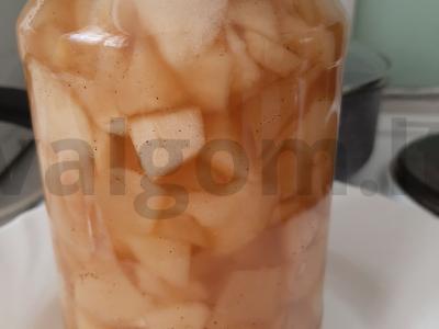 Obuolių uogienė su maltu cinamonu Žingsnis 3