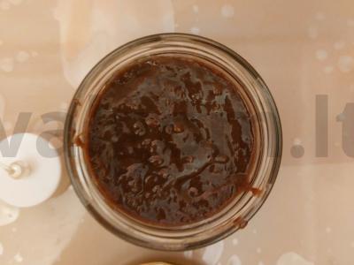 Šokolado pasta be priedų pagrindine nuotrauka