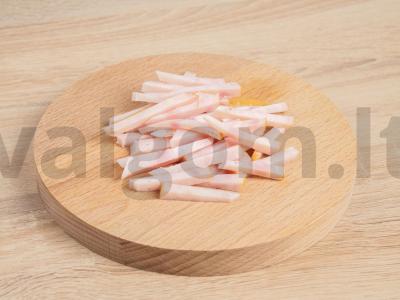 Kumpio soba Žingsnis 1